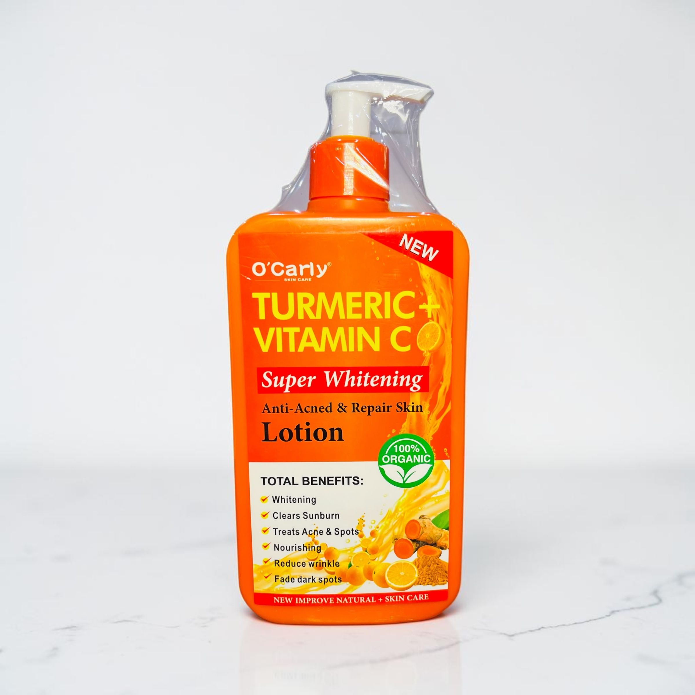 OCARLY TURMERIC+VITAMIN C LOTION 500ML